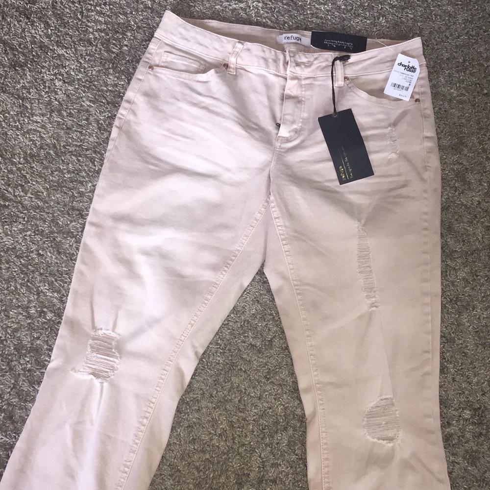 Charlotte russe jeans size 8 Skinny boyfriend